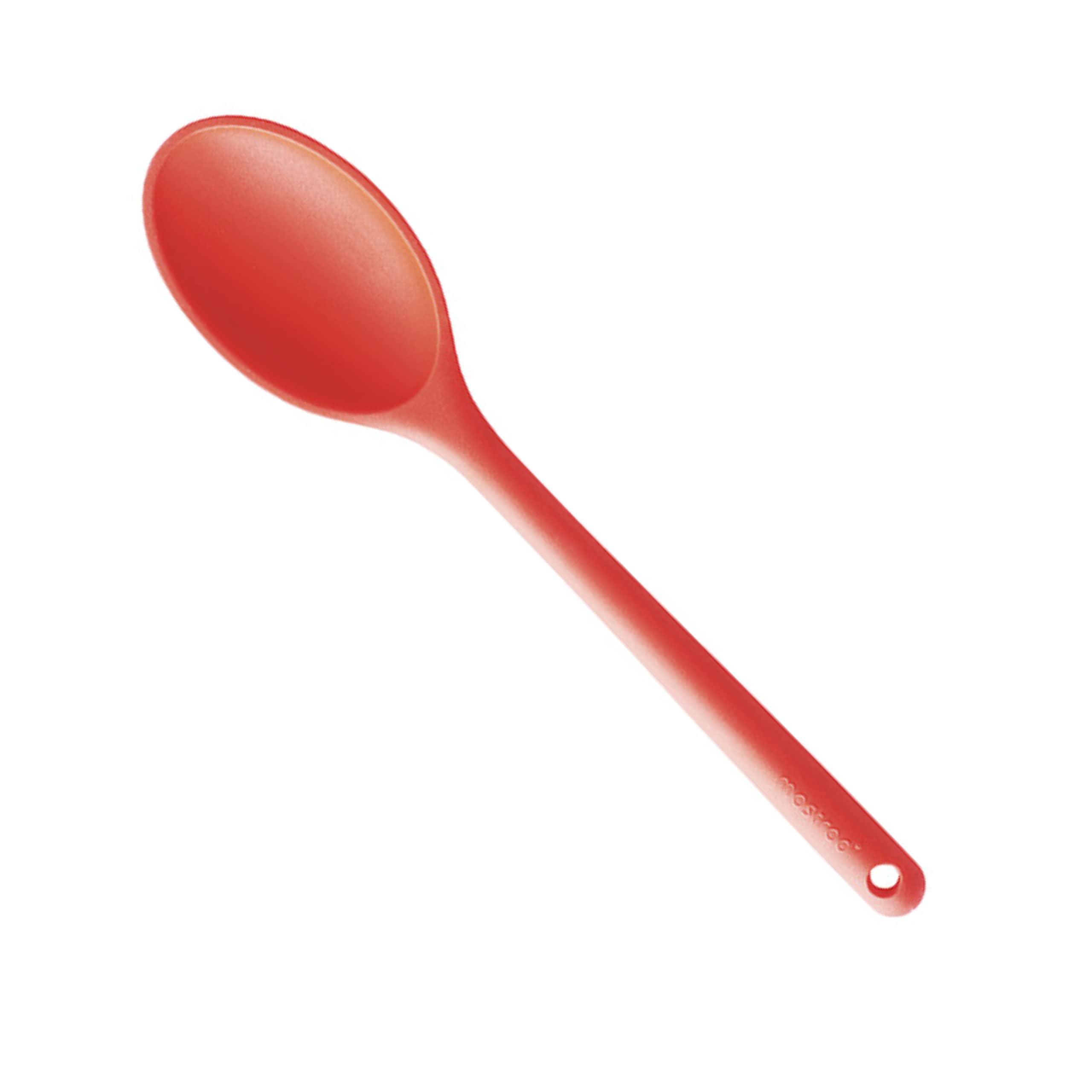 Non-Toxic Silicone Baby Spoon - BPA-Free, Soft & Safe for Infants - Perfect for First Foods, Weaning & Feeding - Red