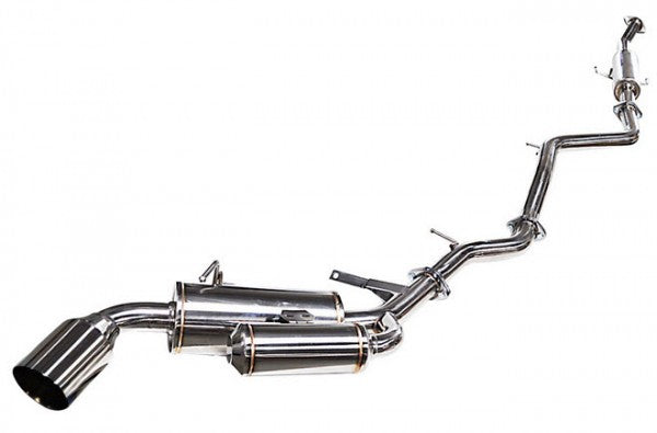 2010-2013 Scion tC Performance Exhaust System with Polished Tips - High Flow Cat-Back Exhaust for Enhanced Sound & Power - Perfect for Street Racing & Car Enthusiasts
