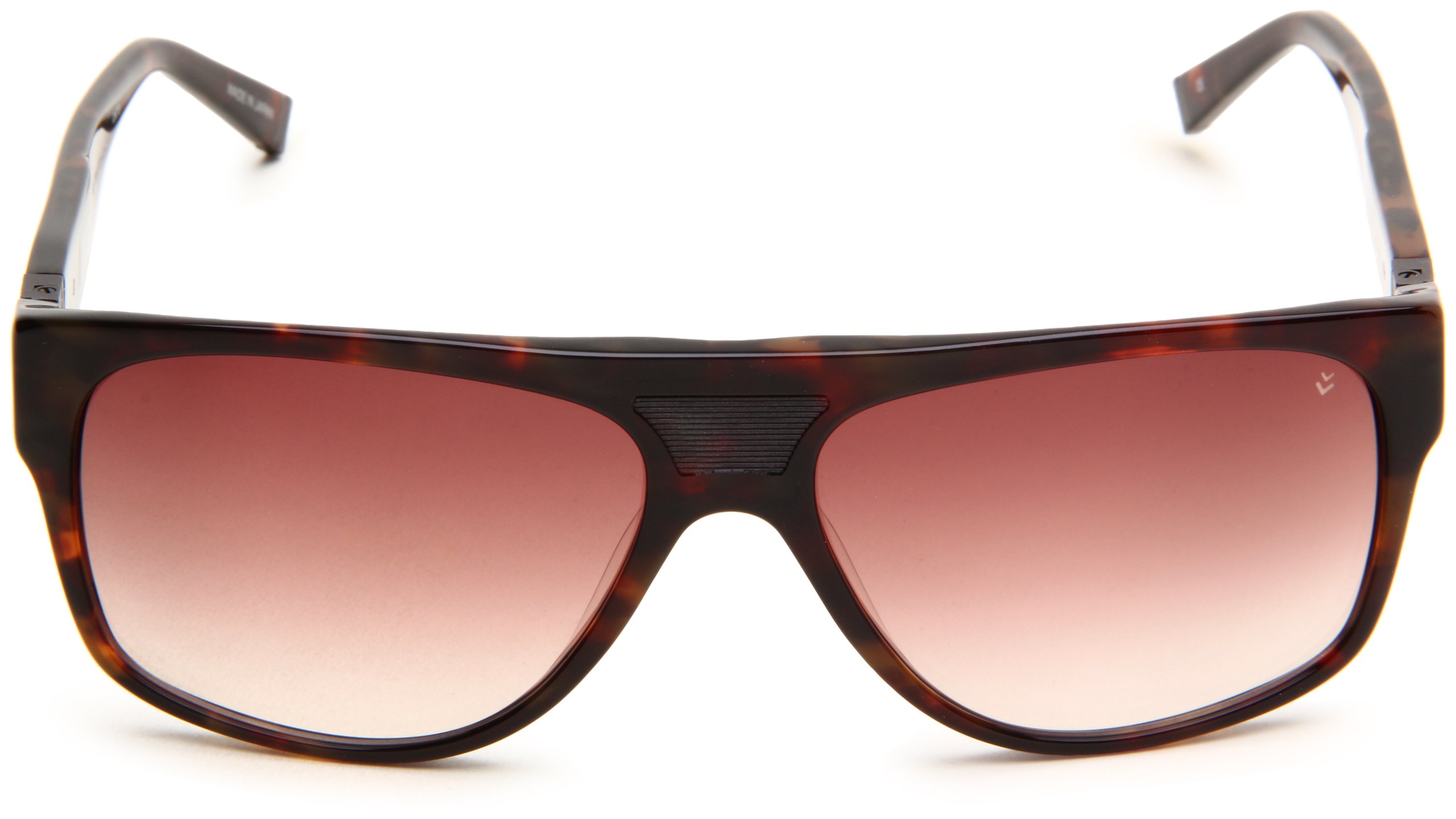 John Varvatos Men's V766 Square Sunglasses - UV Protection, Polarized, Classic Style - Perfect for Driving, Beach & Outdoor Activities