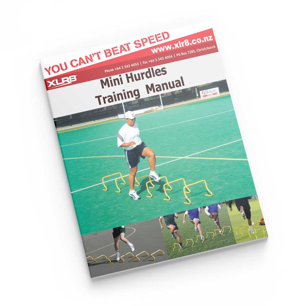 XLR8 Quicken Micro Hurdles 15cm - Speed Training Agility Hurdles for Track & Field, Soccer, Football, and Fitness Workouts - Perfect for Athletes and Coaches