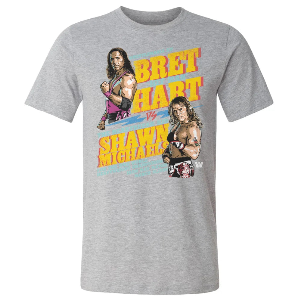Bret Hart vs Shawn Michaels WrestleMania XII Wrestling Action Figure - Collectible WWE Toy for Fans & Display - Perfect for Wrestling Memorabilia Collections and Play Battles