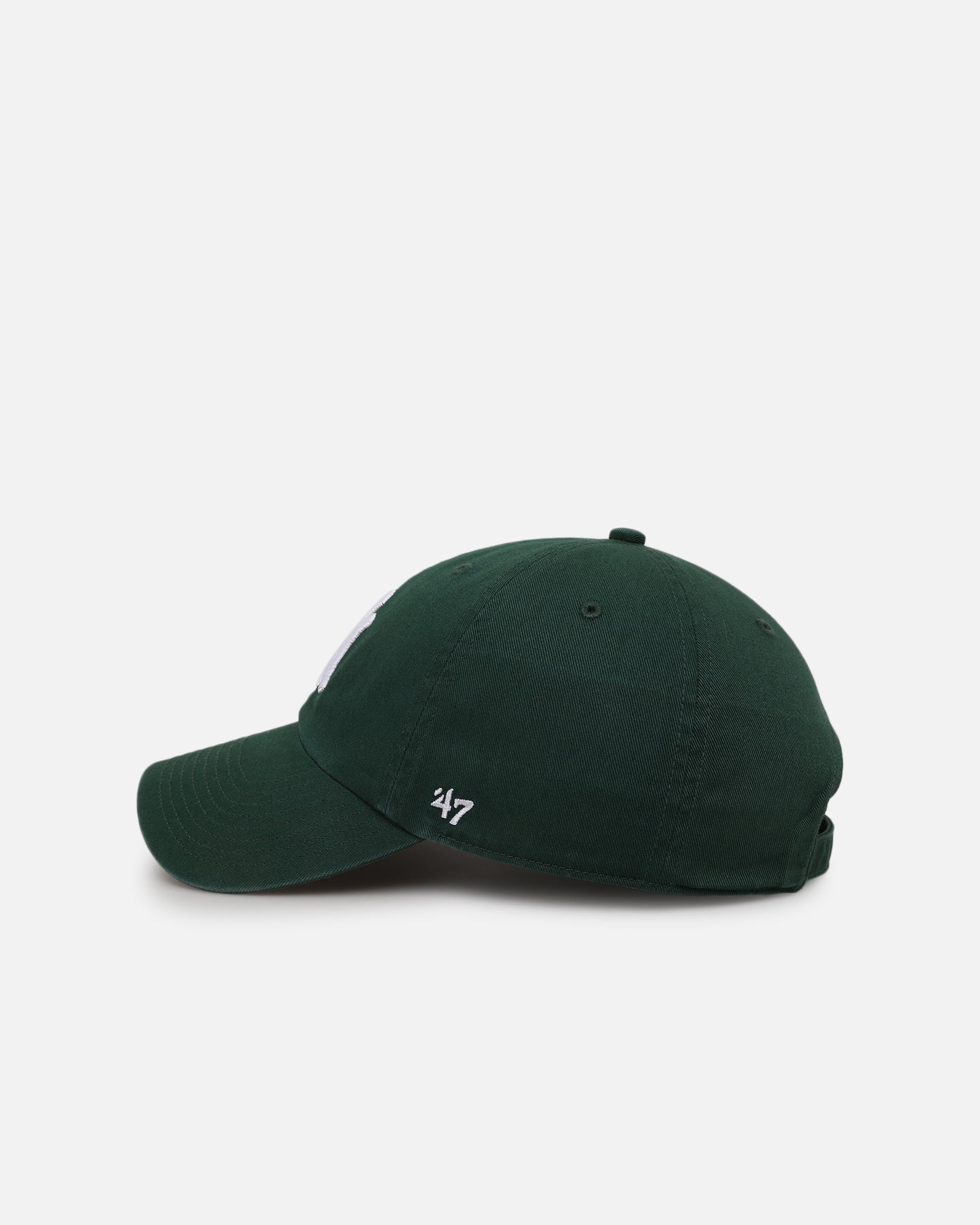 New York Yankees 'Yankees Colour Wheel' 47 Clean Up Adjustable Strapback Cap - Dark Green for Baseball Games, Streetwear & Casual Outfits