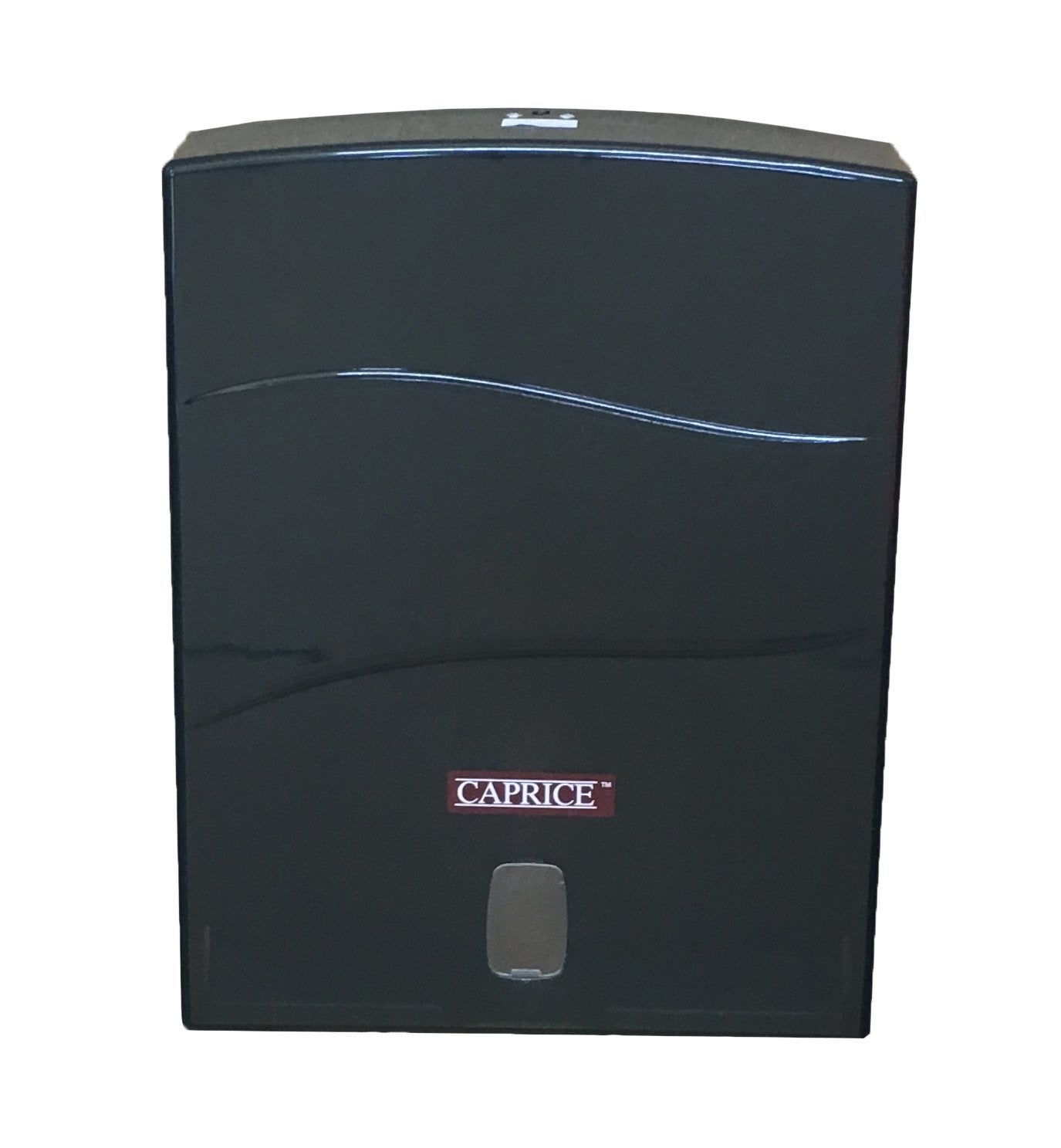 White or Black Caprice Interleaved Hand Towel Dispenser - Hygienic & Convenient for Restrooms, Kitchens, and Offices