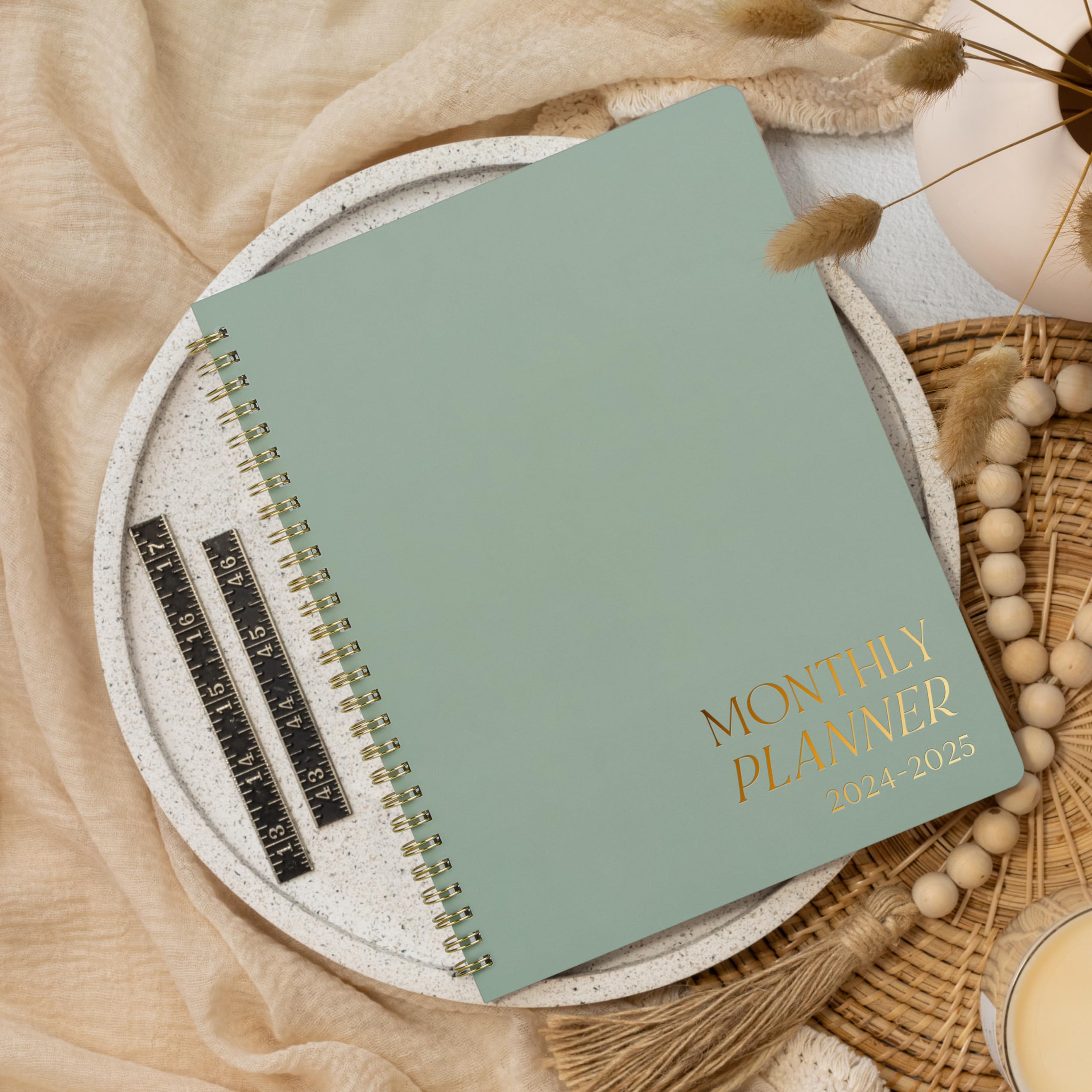 2025 Monthly Planner & Calendar Book - Productivity Organizer with To-Do Lists for Effective Task Management - Perfect for Work, School & Personal Goals (Dec 2025)