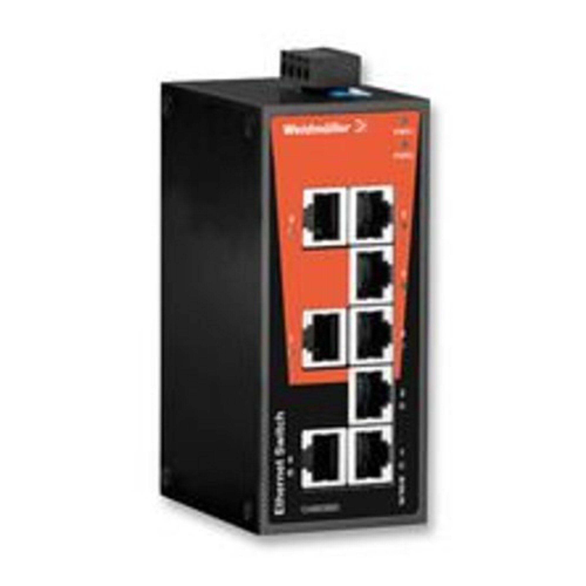 WEIDMULLER 1240900000 Industrial 8-Port Ethernet Switch with RJ45 Ports - Reliable Network Connectivity for Factory Automation & Smart Buildings