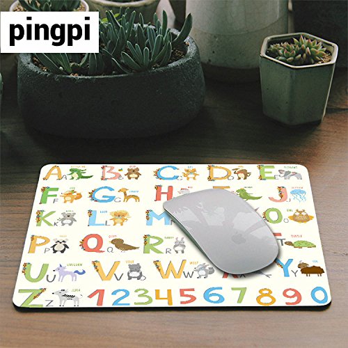 Alphabet Mouse Pad - Large Non-Slip A to Z Learning Tool for Kids & Babies - Perfect for Gaming, Office & Home Computer Use
