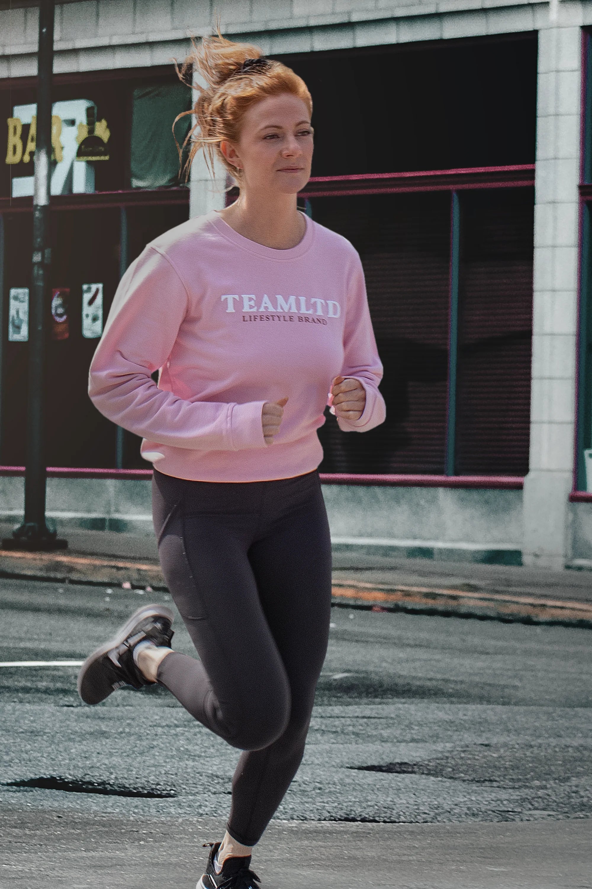 Breast Cancer Awareness Crewneck Sweatshirt - Comfortable & Inspirational Support Apparel for Survivors & Advocates - Perfect for Fundraisers, Walks, and Everyday Wear