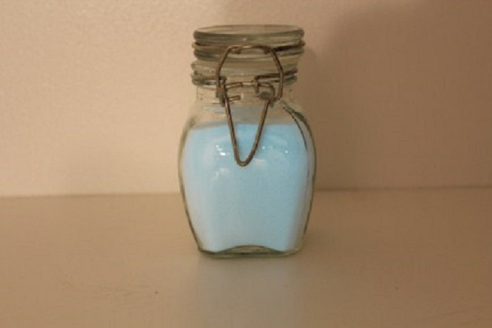 Glow in The Dark Powder - Daytime Visible Blue Pigment (8 oz) for DIY Crafts, Halloween Decor & Nighttime Safety