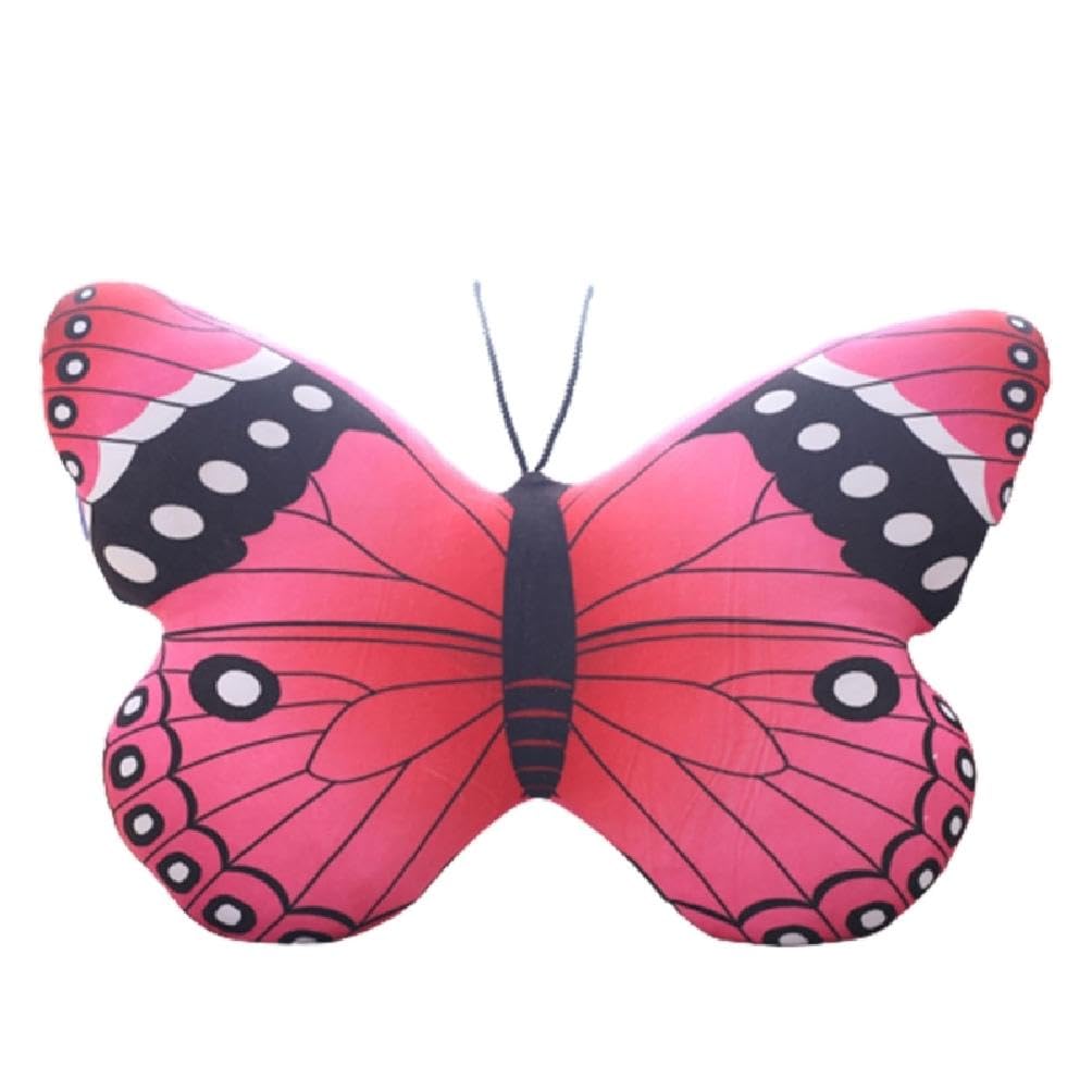 Soft Plush Butterfly Pillow - Cute Stuffed Animal Cushion for Kids & Home Decor | Cozy Throw Pillow for Bedroom, Couch, Nursery & Gifts | Perfect for Relaxation, Playtime & Decorative Accents