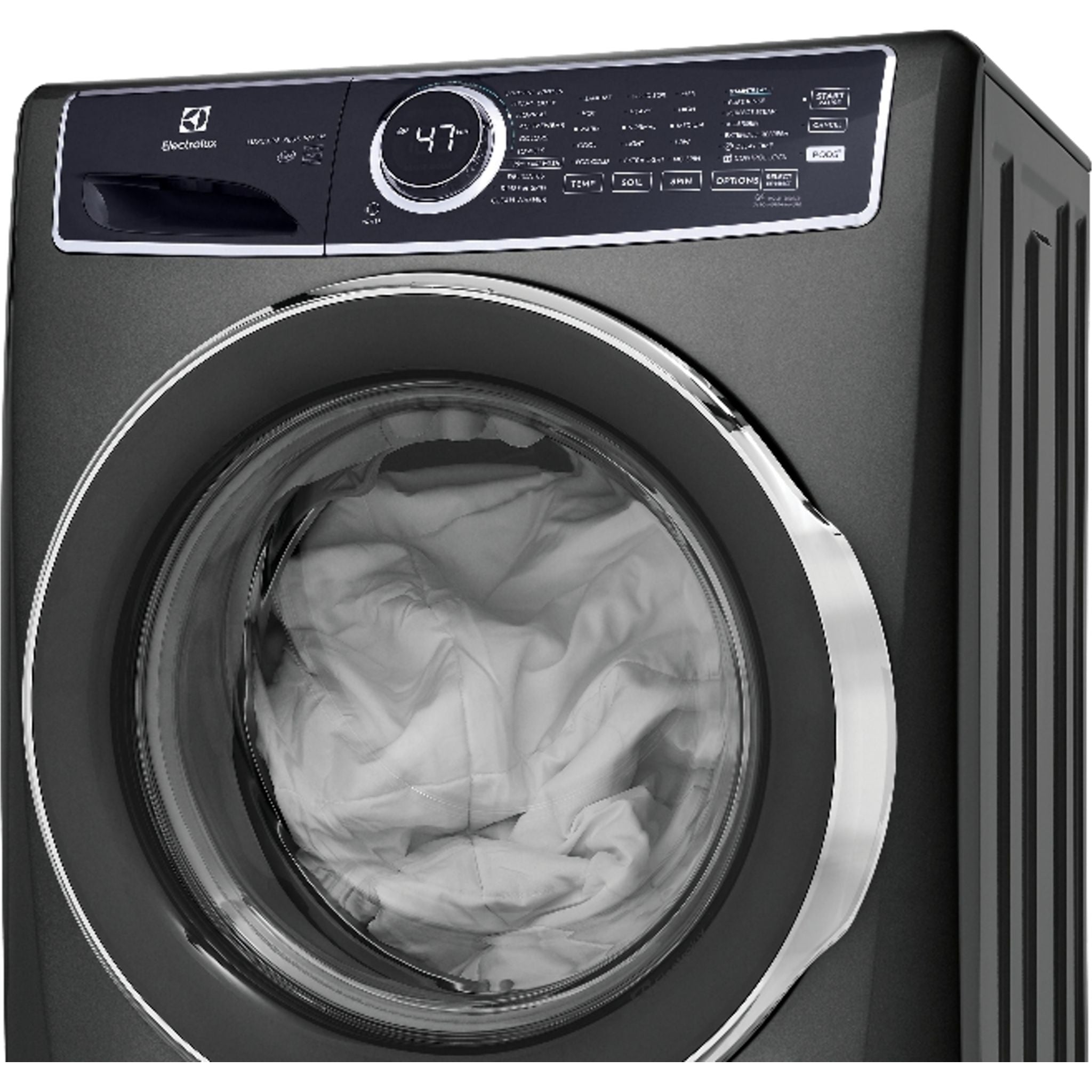 Electrolux ELFW7537AT Titanium Front Load Washing Machine - Energy Efficient, Large Capacity for Laundry Rooms & Apartments