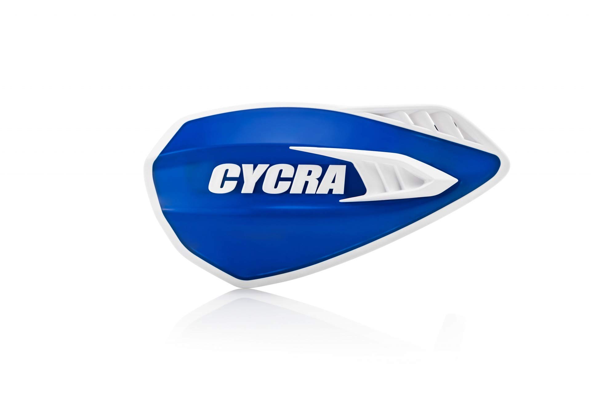 Cycra Cyclone Hand Guards - Blue & White Motorcycle Handguards for Off-Road & Dirt Bike Protection | Durable ATV Hand Shields for MX, Enduro & Adventure Riding