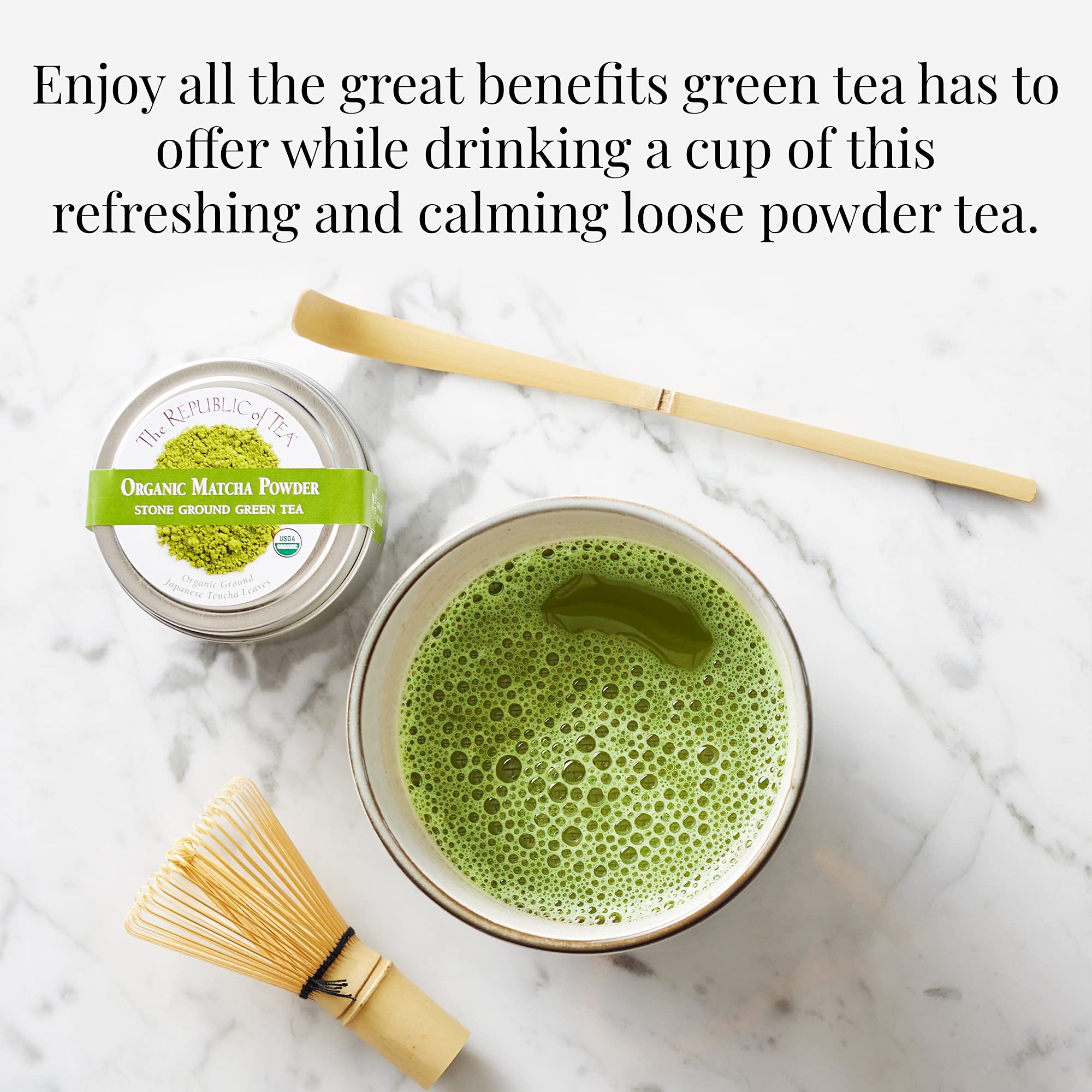 Organic Japanese Matcha Green Tea Powder - Full-Leaf Premium Quality, 16 Oz Resealable Bag (Makes 200 Cups) | Authentic Ceremonial Grade, Antioxidant-Rich | Perfect for Lattes, Smoothies & Baking