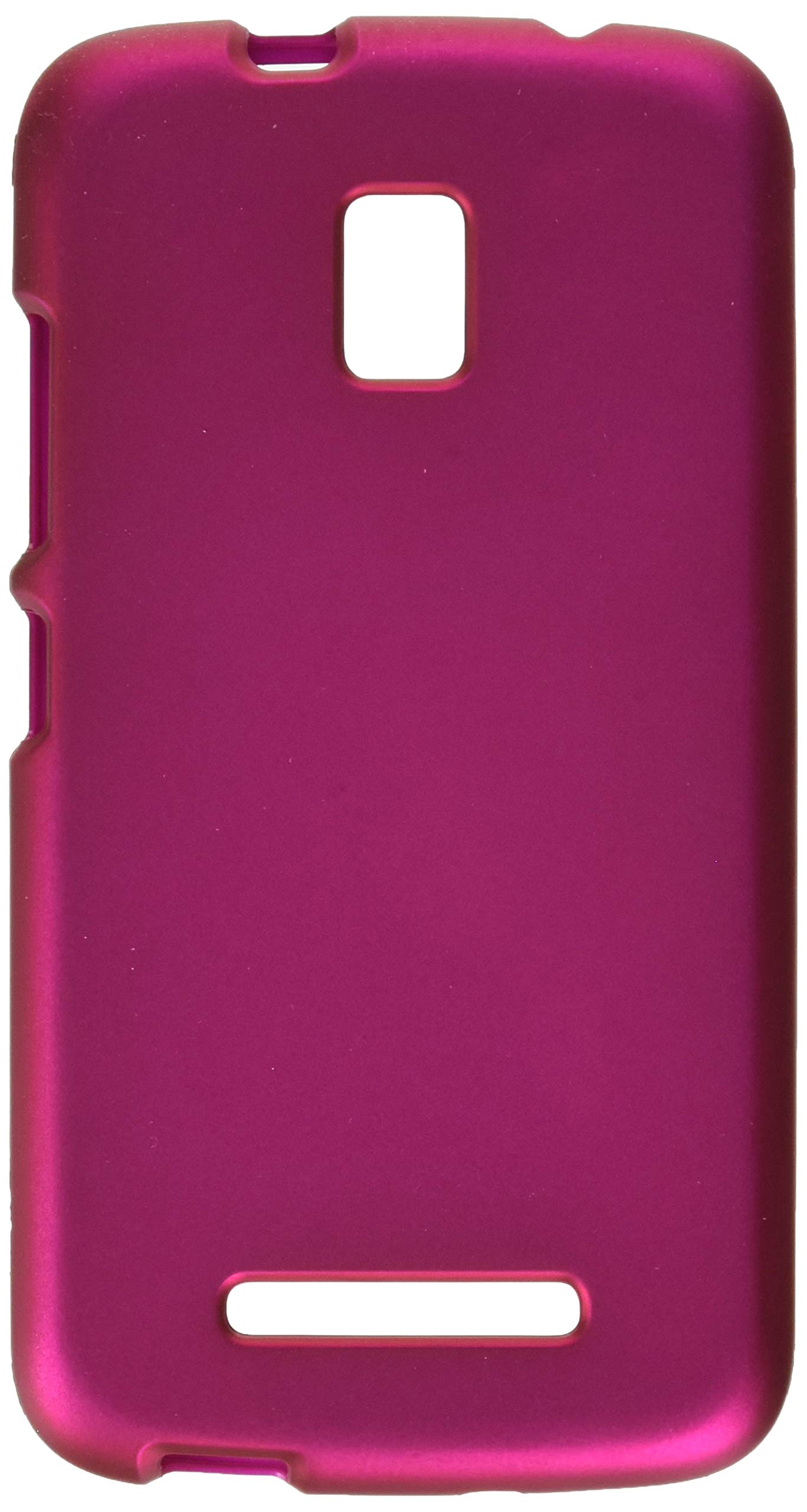 ALCATEL One Touch Pop Mega Rubber Paint Carrying Case - Durable Rose Red Phone Cover with Retail Packaging | Perfect for Travel, Work & Everyday Protection