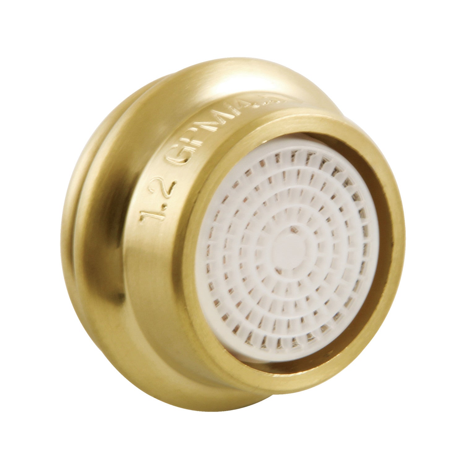 Cal Green Z12KBSA1407 1.2 GPM Brushed Brass Female Aerator - High Efficiency Water Saving Faucet Attachment for Kitchen, Bathroom & Outdoor Sinks