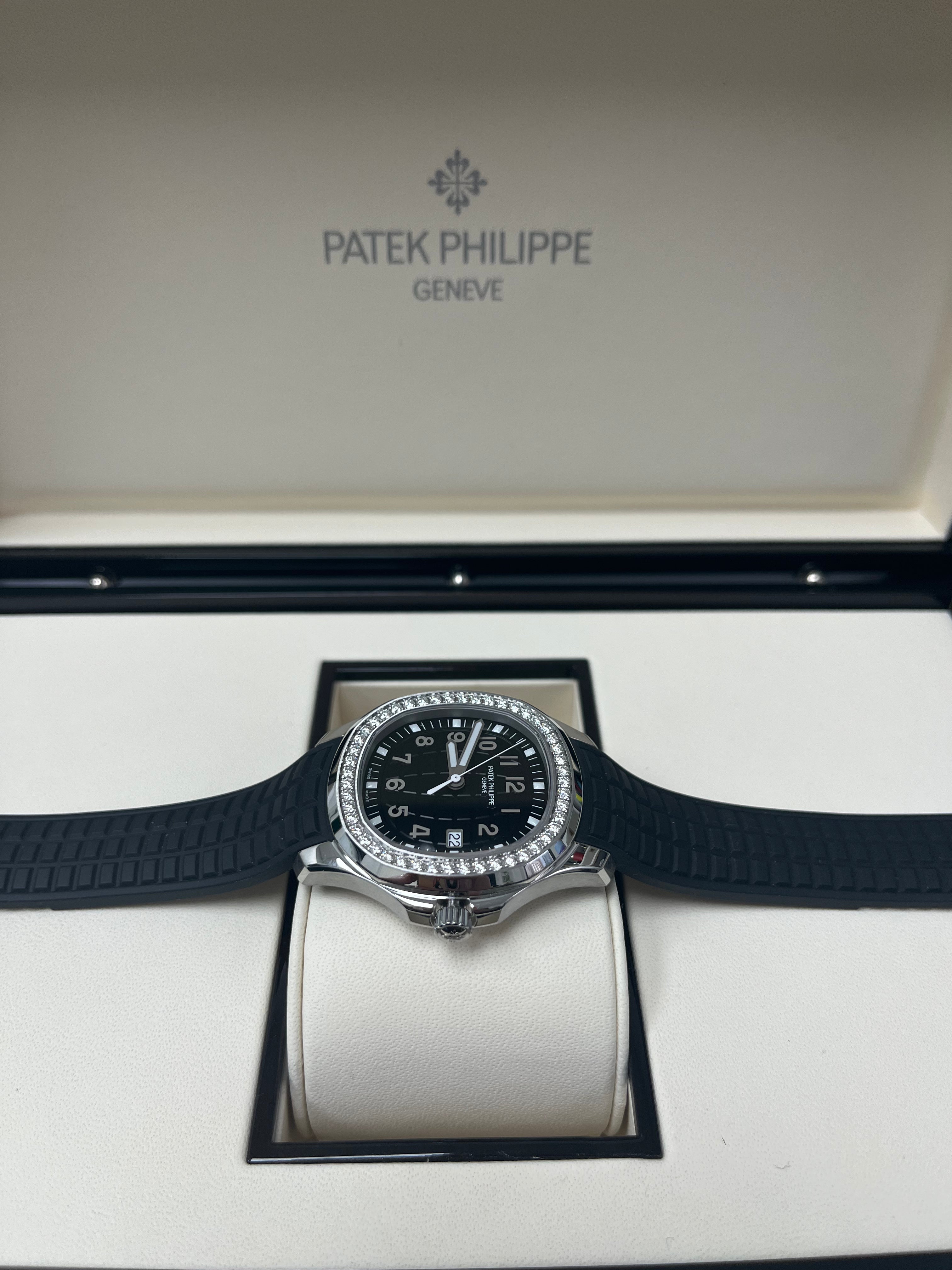 Patek Philippe Aquanaut Luce Black Diamond Dial Stainless Steel Watch Ref. 5267/200A-001 - Luxury Timepiece for Men, Business Meetings & Special Occasions