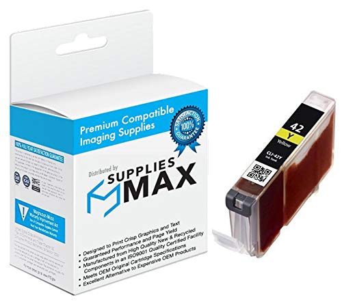 Canon PIXMA PRO 100 Yellow Inkjet Cartridge Replacement (CLI-42Y) - High-Quality Compatible Ink for Photo Printing, Art Projects & Office Use