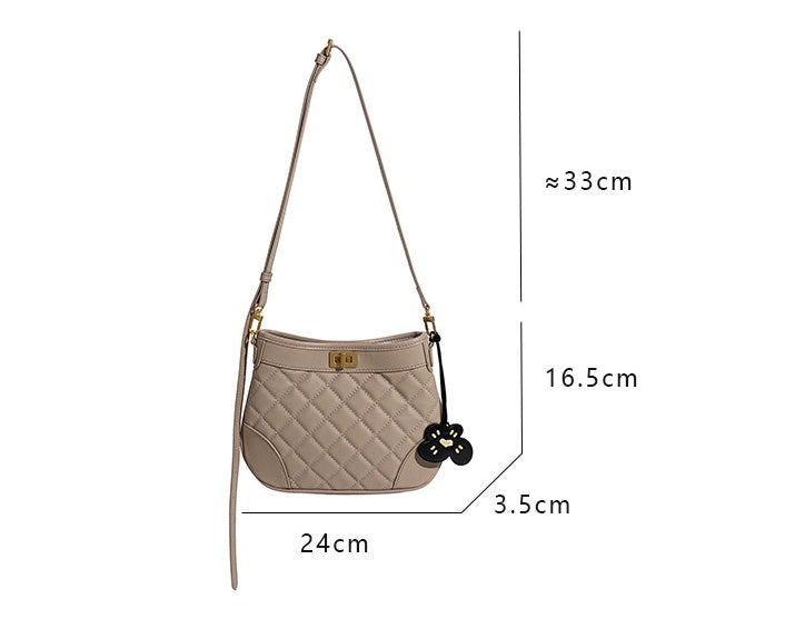Genuine Leather Shoulder Bag for Women - Stylish Crossbody Purse with Adjustable Strap - Perfect for Work, Travel & Everyday Use