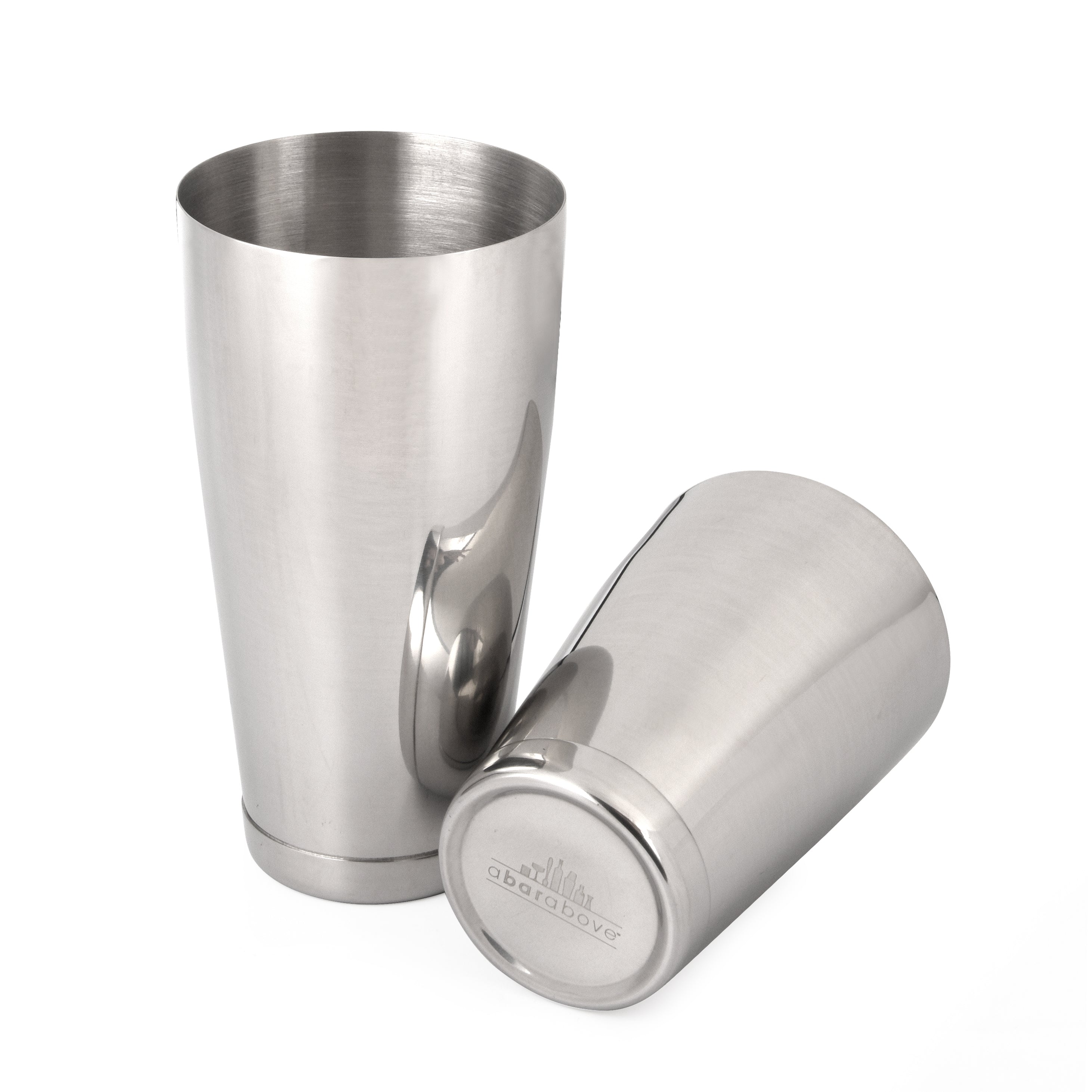 Premium Stainless Steel Cocktail Boston Shaker Bar Set - Professional Mixing Tool for Bartenders, Home Bars & Cocktail Enthusiasts - Perfect for Mojitos, Martinis & Whiskey Sours