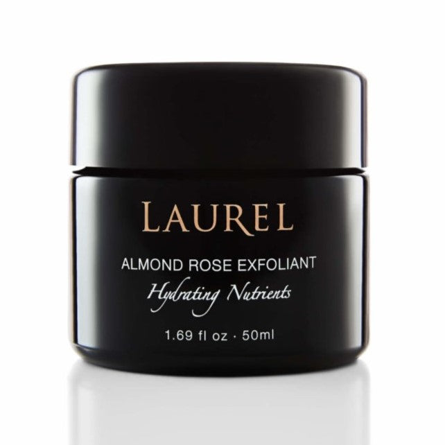 Laurel Almond Rose Exfoliating Scrub - Hydrating Face & Body Scrub with Natural Nutrients - Perfect for Dry Skin & Sensitive Skin Care Routine