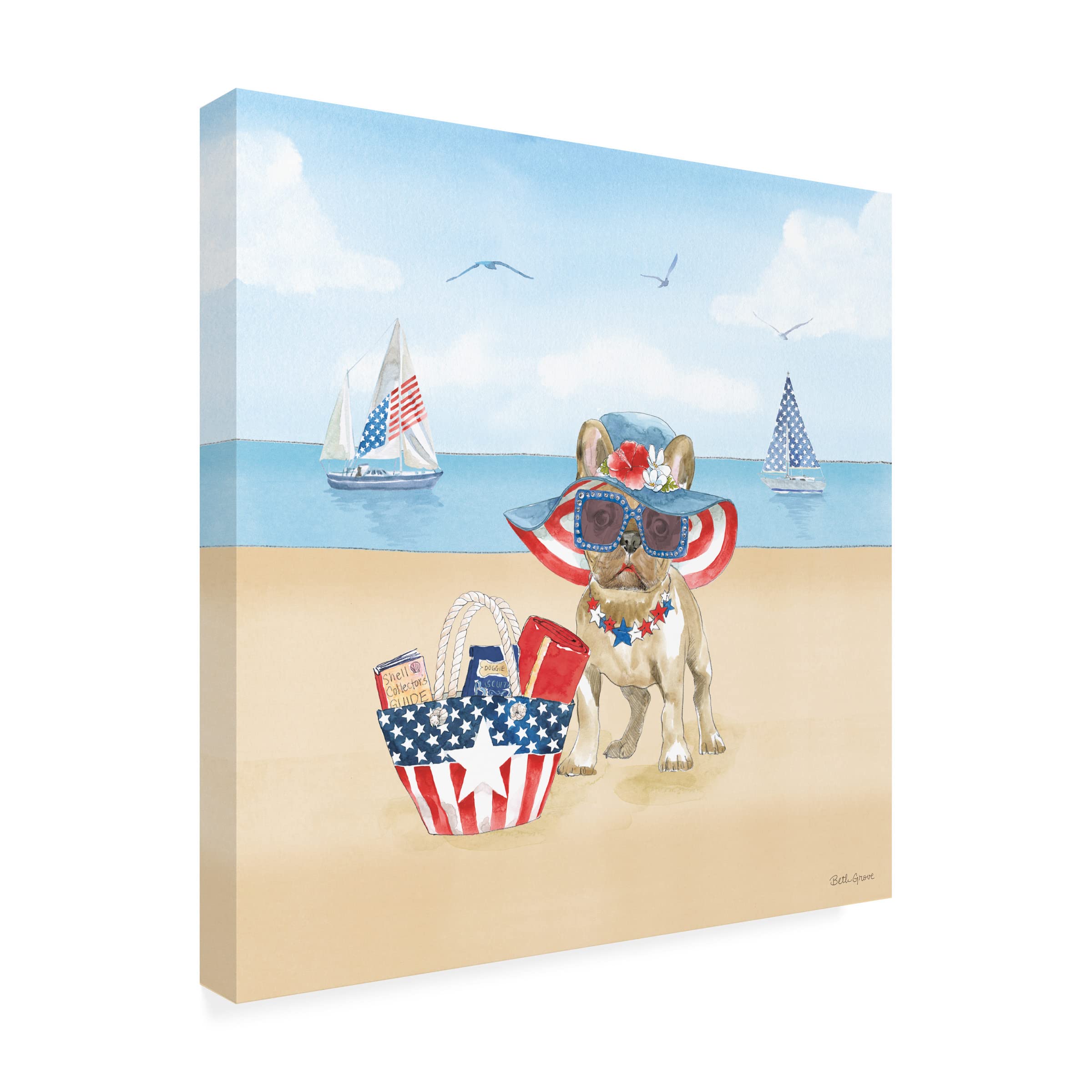 Katie Pertiet 'Garden District IV' Weatherproof Outdoor Wall Art Decor - Perfect for Patio, Garden, and Porch Decoration