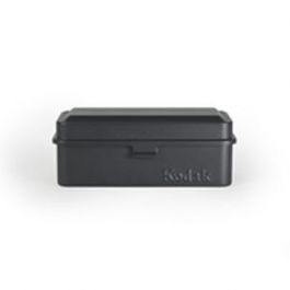 Kodak Steel 120/135mm Film Storage Case (Black Lid & Body) - Protect & Organize Your Film Rolls for Photography Enthusiasts & Professional Photographers