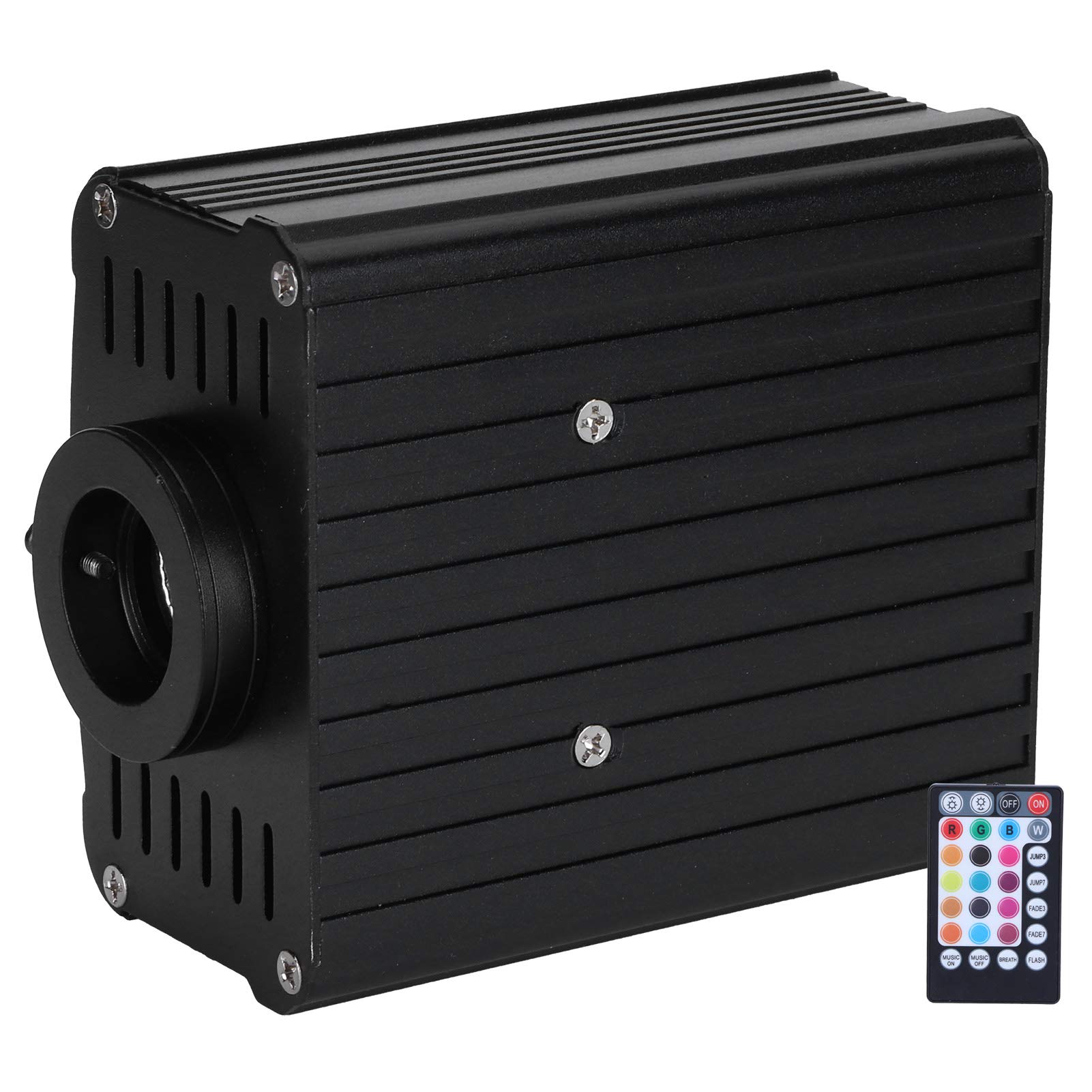 RGBW LED Fiber Optic Light Engine with Remote & Voice Control for Home Decoration