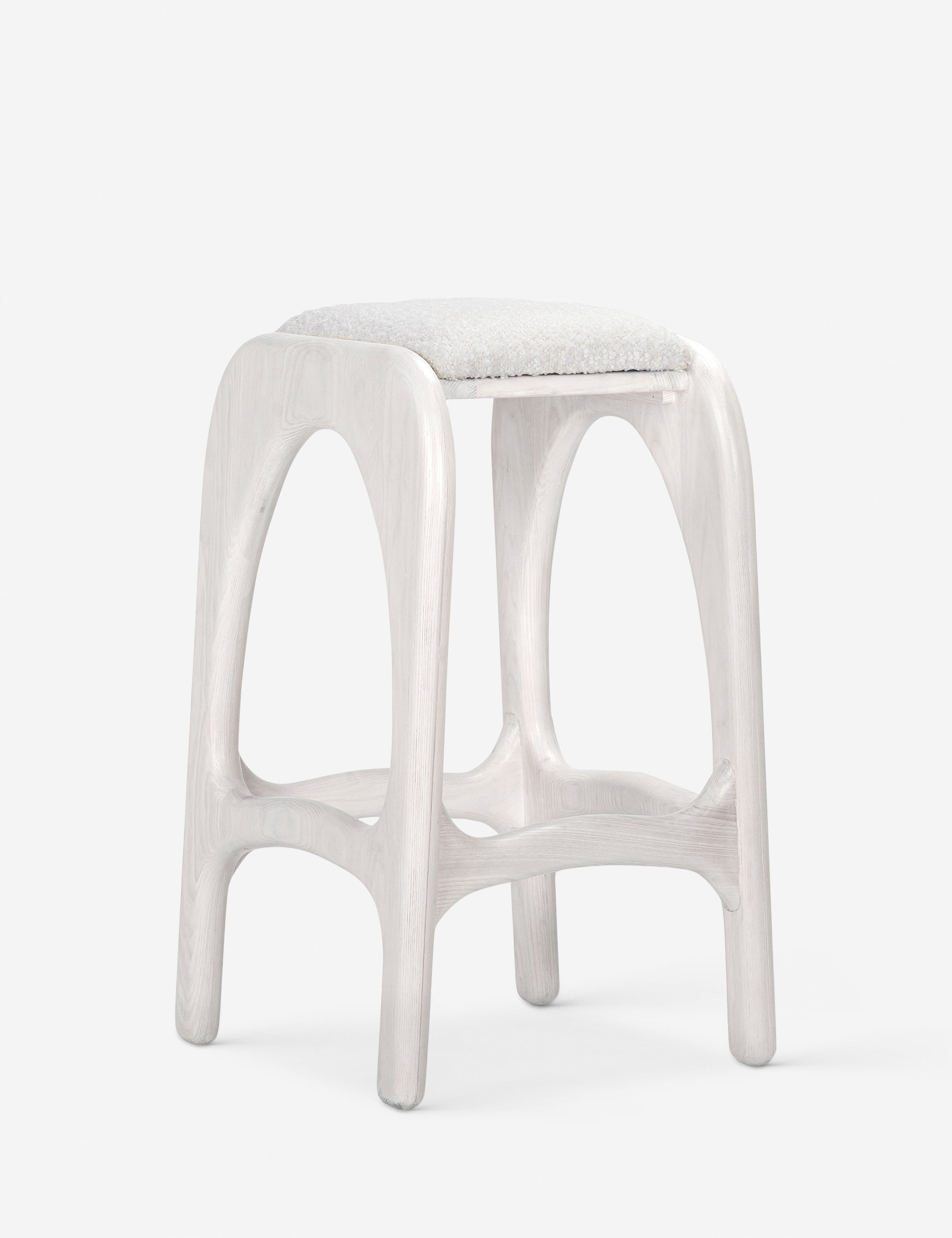 Premium Ashford Bar Stool - Adjustable Height Counter Stool with Padded Seat - Perfect for Kitchen Islands, Home Bars & Breakfast Nooks
