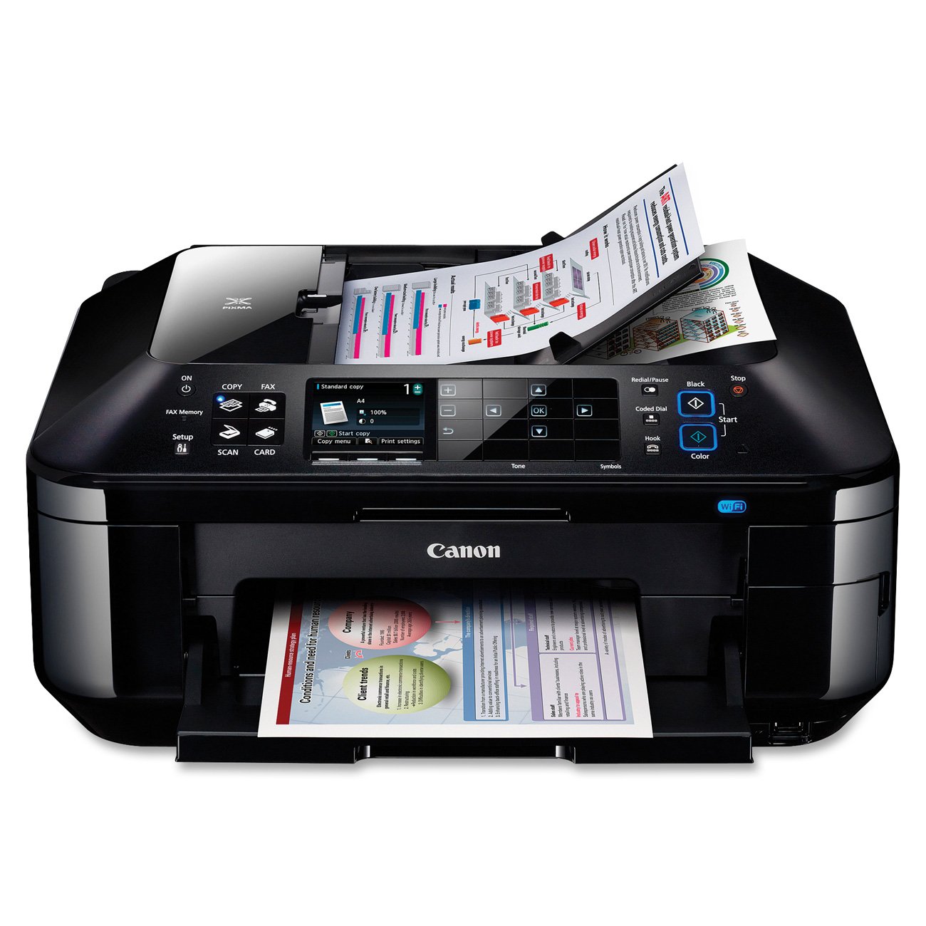 Canon Pixma MX882 Wireless All-in-One Inkjet Printer for Home & Office - Print, Scan, Copy & Fax (4894B002) | Perfect for Remote Work & Small Business Documents
