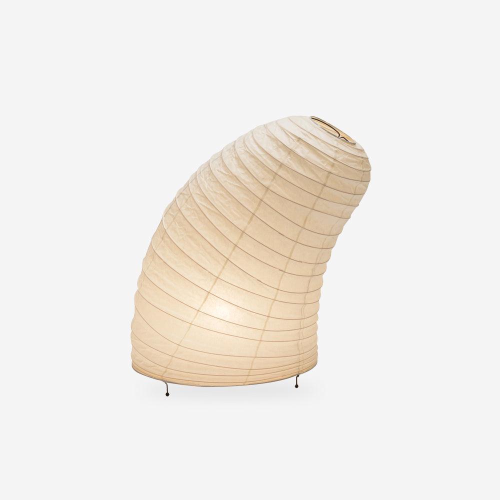 Japanese Akari Paper Table Lamp - Handmade Shoji Style Lighting for Bedroom, Living Room & Office - Warm Ambient Light for Relaxation & Decor