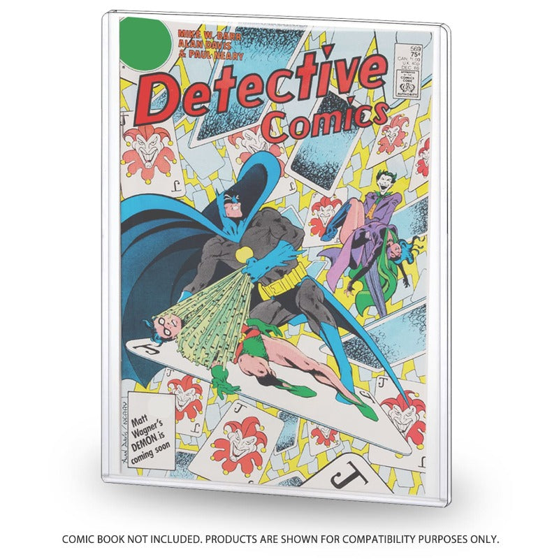 Silver Age Comic Book Top Loader - 5MM Thick Acid-Free Protective Sleeve for Collectible Comics - Perfect for Storage, Display & Grading