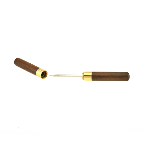 Barfly 6.75 Inch Portable Ice Pick with Wooden Handle - Perfect for Cocktails, Bartending, and Home Kitchen Use