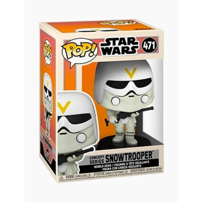 Star Wars Snowtrooper Concept Series Action Figure - Collectible Toy for Fans & Display - Perfect for Home Decor, Gift Giving, and Star Wars Memorabilia Collection