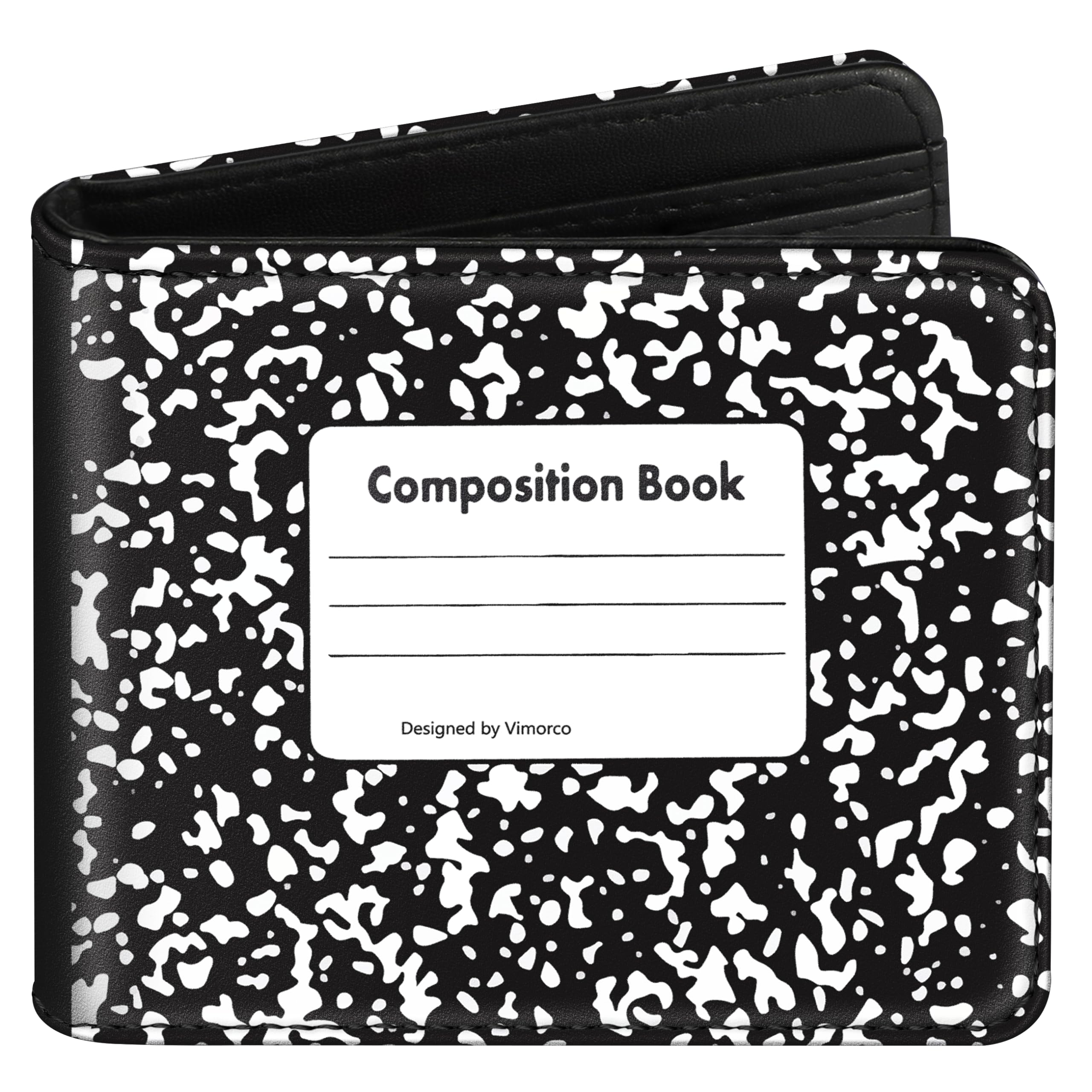 Stylish Cow Print Leather Bifold Wallet for Women & Girls - RFID Blocking Credit Card Holder with Coin Pocket - Slim Minimalist Wallet for Teens (Perfect for School, Travel, and Everyday Use)