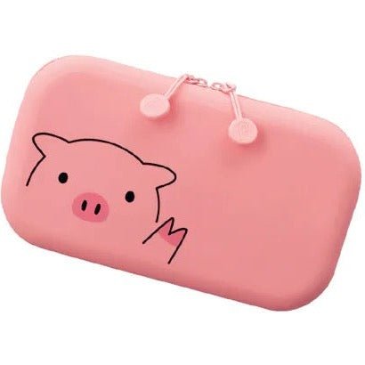 PuniLabo Zipper Pouch by LIHIT LAB - Premium Organizer for Stationery, Cosmetics & Travel Essentials - Perfect for School, Office & Daily Use