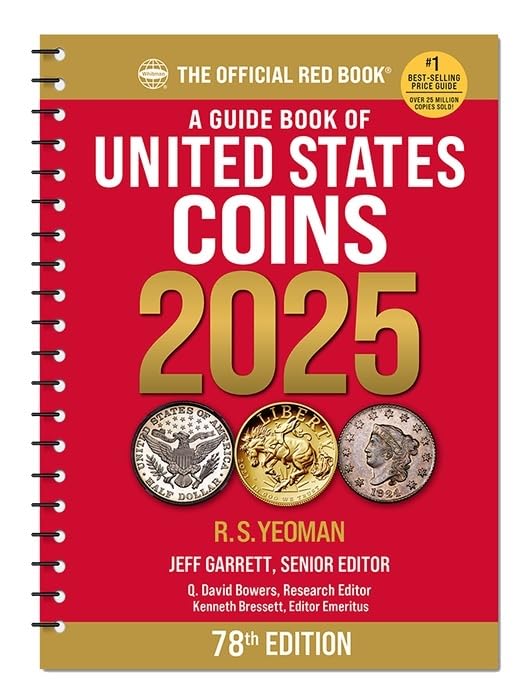2025 Stater 3-Coin US Collection: Indian Head Penny, Buffalo Nickel & Steel Cent with 2025 Red Book Coin Guide (77th Edition) - Perfect for Coin Collectors, History Buffs & Investment Enthusiasts