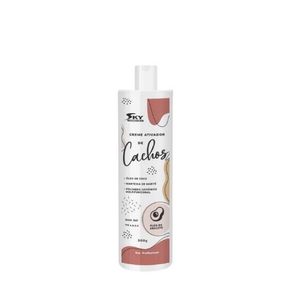 Sky Cosmetics Curly Wavy Hair Treatment - 300ml Curl Activator Cream for Defined Curls & Waves | Hydrating, Frizz Control, Styling | Perfect for Daily Use & Special Occasions