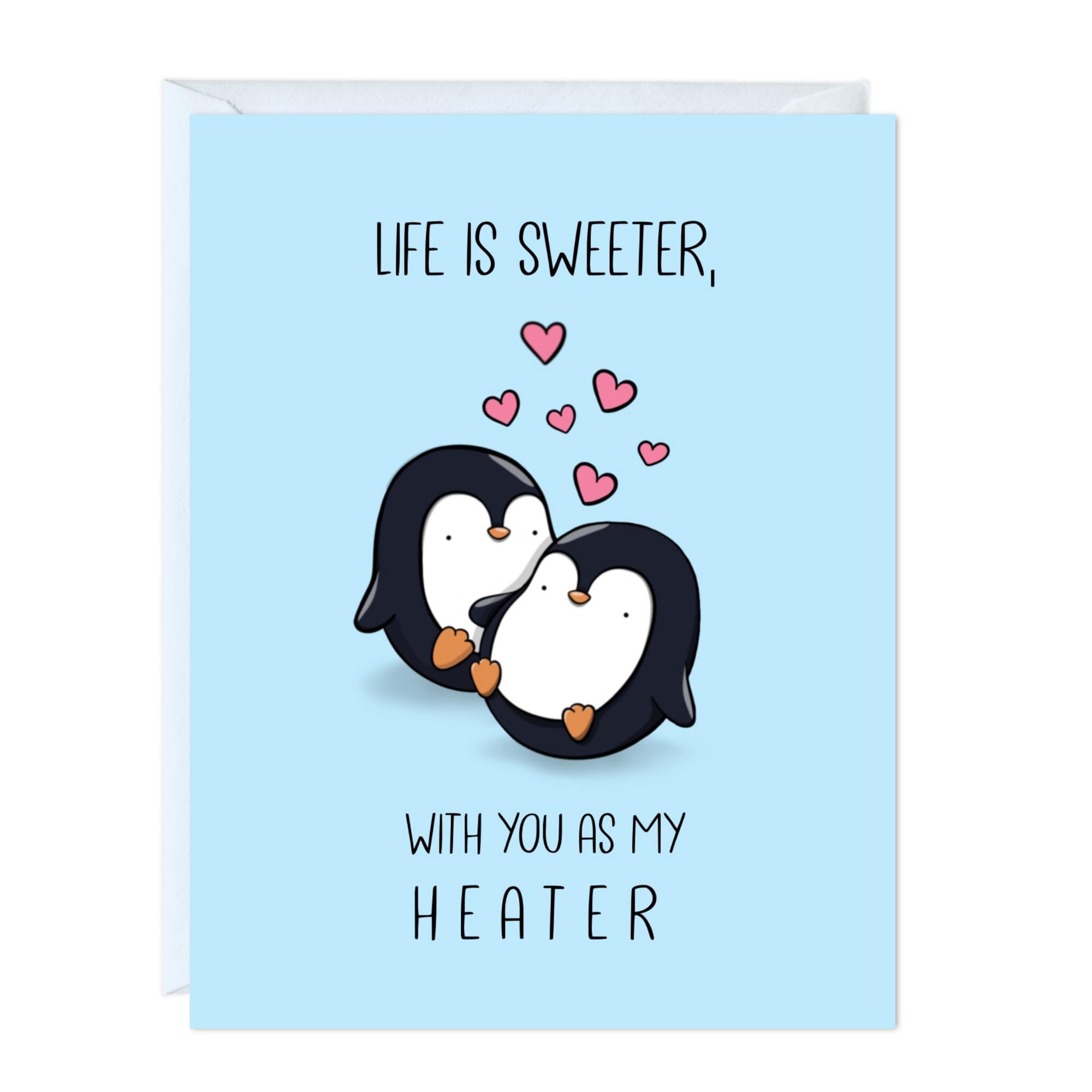 Funny Anniversary & Birthday Card for Couples - Handmade Greeting Card for Him Her