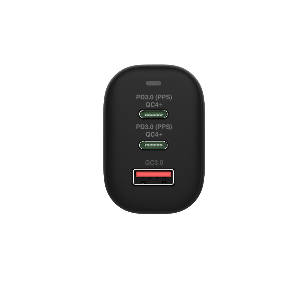 Vinnic 65W GaN Fast Charger with PD & QC 3.0 - Compact Travel Charger for iPhone, MacBook, Samsung - Perfect for Home, Office & Travel