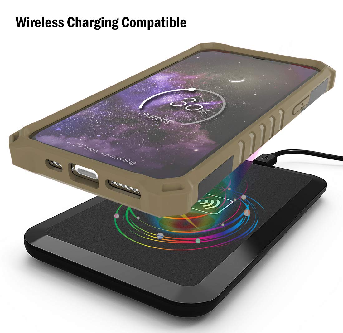 Military Grade Rugged Case with Clip for iPhone 11 Pro Max (2019, 6.5