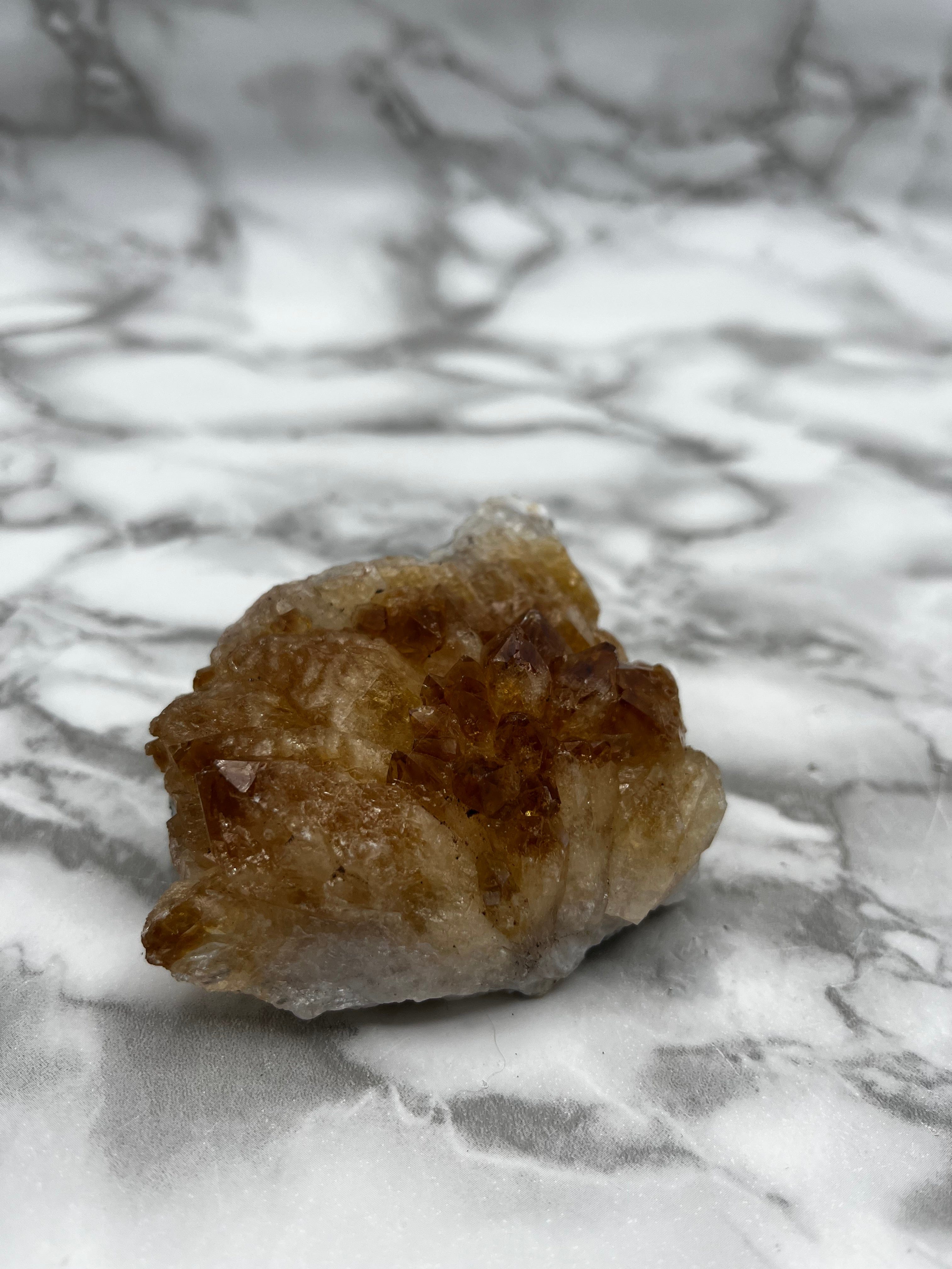 Natural Citrine Crystal Cluster - 26g Raw Citrine Stone for Healing, Meditation & Energy Work | Perfect for Home Decor, Reiki, and Spiritual Practices