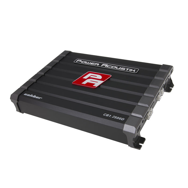Power Acoustik CB1 2500D 2500W Peak (1250W RMS) Class D Monoblock Car Amplifier - 1 Ohm Stable, High Power Audio for Subwoofers - Perfect for Car Audio Systems & Bass Enthusiasts