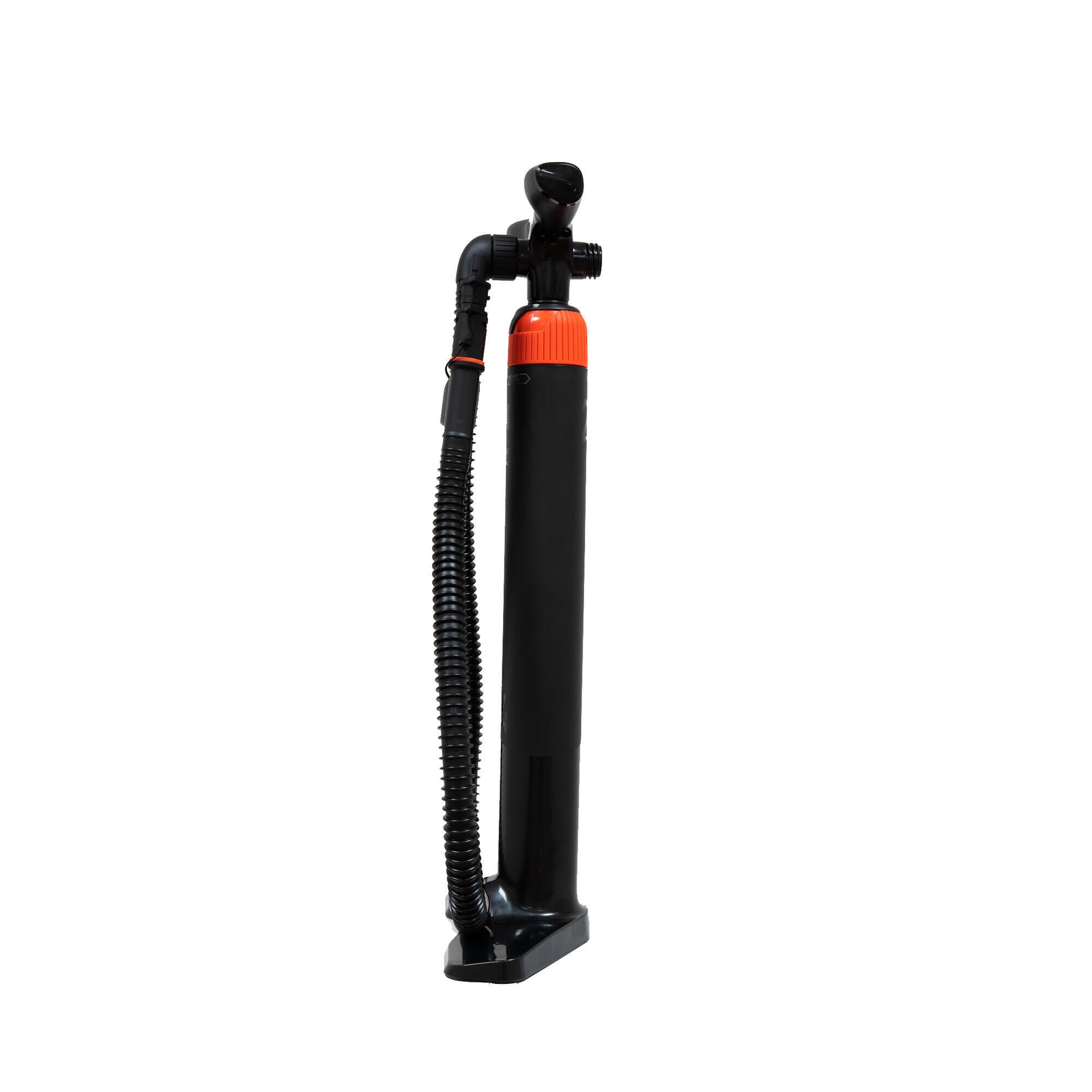 Dual Action High Pressure Hand Pump for Camping & Watersports (0-20 PSI) - Inflate Air Mattresses, Kayaks, and Pool Floats Easily