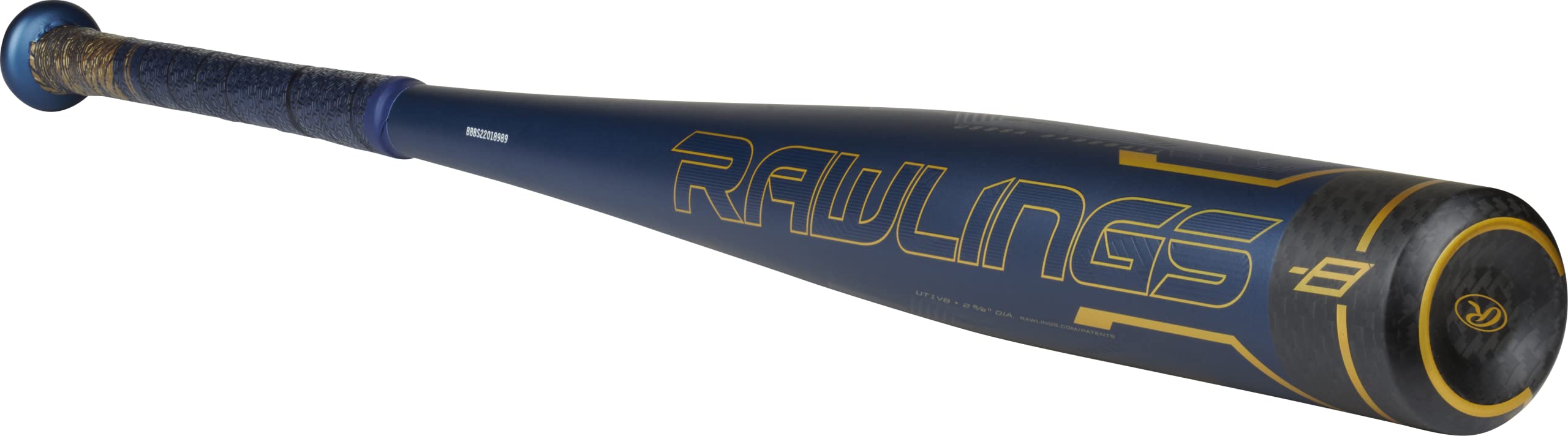 Rawlings VELO ACP USSSA Baseball Bat -10/-8/-5 Drop Hybrid Alloy Composite - Perfect for Youth & High School Baseball Games, Training & Tournaments