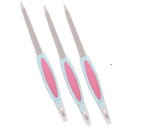 Professional MeeTo Nail Filer & Cuticle Cutter Set - 2 Pack Multifunctional Manicure Kit for Women | Perfect for Home Nail Care, Salon Use & Travel Grooming