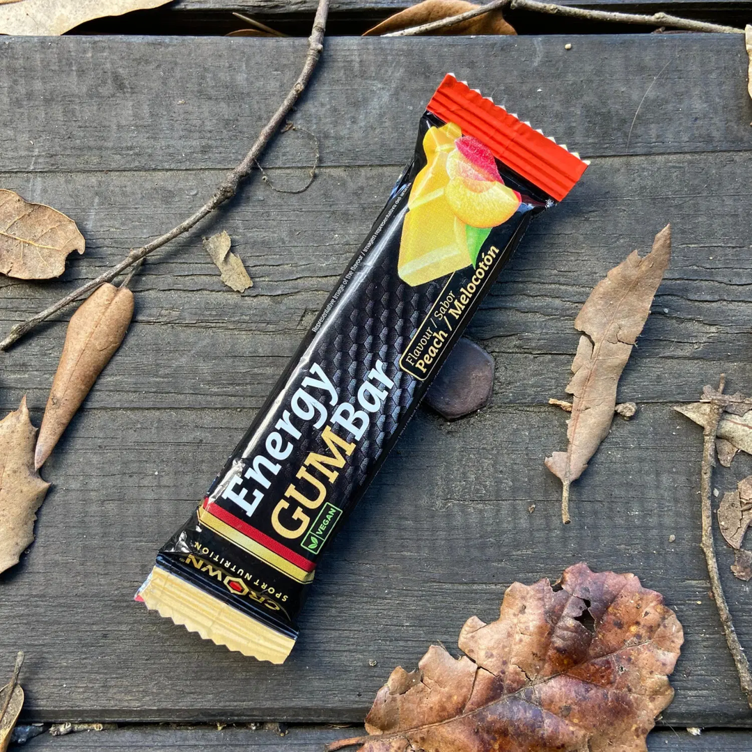 Crown Energy Gum Bar - Natural Energy Boost Chewing Gum for Focus & Alertness - Perfect for Workouts, Studying & Long Drives