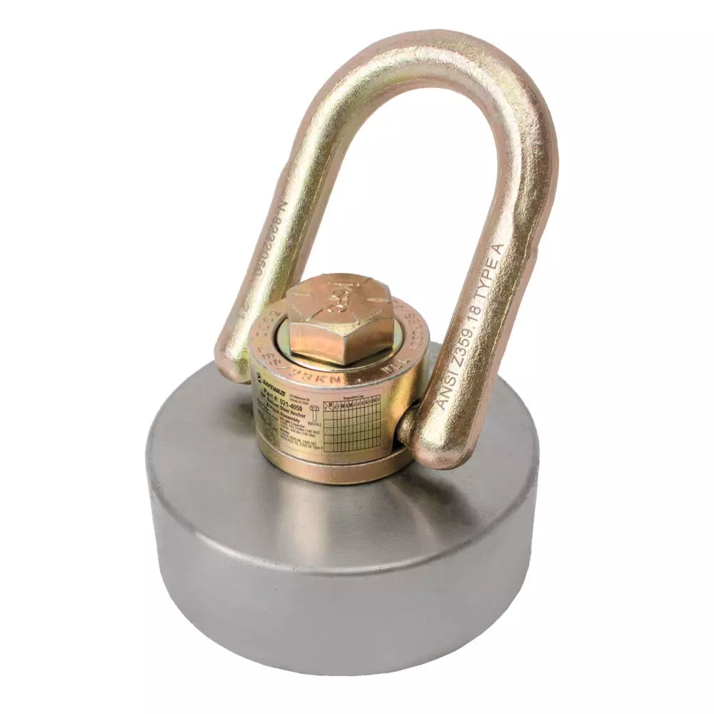 5K Swivel Steel Anchor & Puck Assembly - Heavy Duty Towing Hook for Trailers, Trucks, and Off-Road Vehicles - Perfect for Camping, Hauling, and Outdoor Adventures