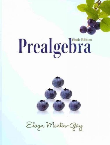 Prealgebra 6th Edition Hardcover by Elayn Martin-Gay | Math Textbook for Middle School & College Students | Perfect for Homeschooling & Self-Study