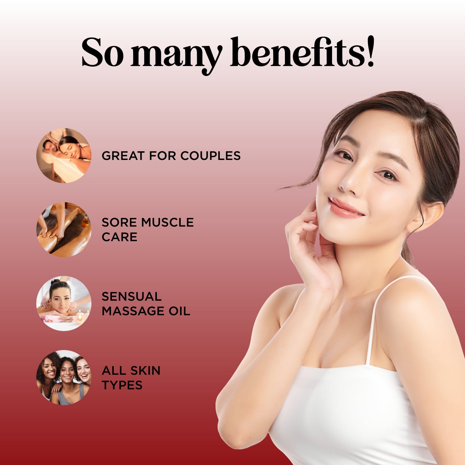 Luxurious All-Natural Massage Oil for Relaxation & Aromatherapy - Perfect for Couples, Spa & Self-Care at Home
