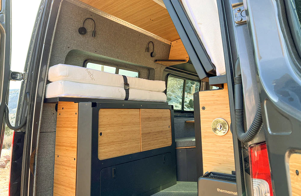 Rigwell Nomad Murphy Bed with EcoFlow 5kWh Power Station Bundle - Space Saving Wall Bed & Portable Power Solution for Tiny Homes, RVs, and Off-Grid Living