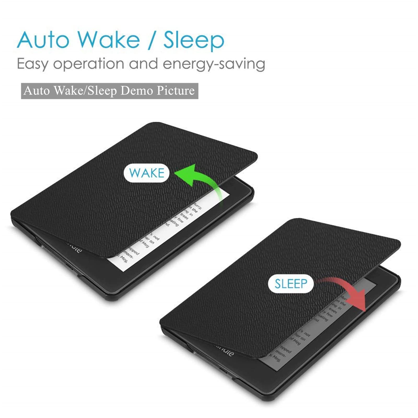 YYS Slimshell 6.8 Inch Kindle Paperwhite Case - Auto Wake/Sleep Magnetic Cover for 11th Gen 2021 Model | Protective Lightweight Shell for Reading, Travel & Daily Use